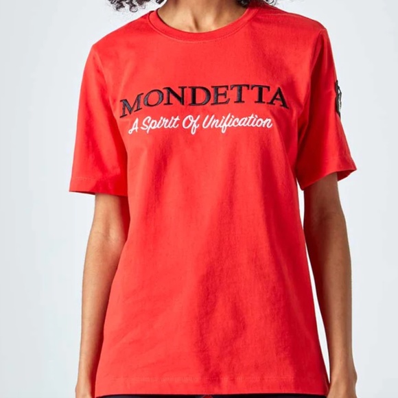 BNWT Women's Mondetta Tribe Hoodie (Black) and Summit Logo Tee (Red), Large - Picture 2 of 6